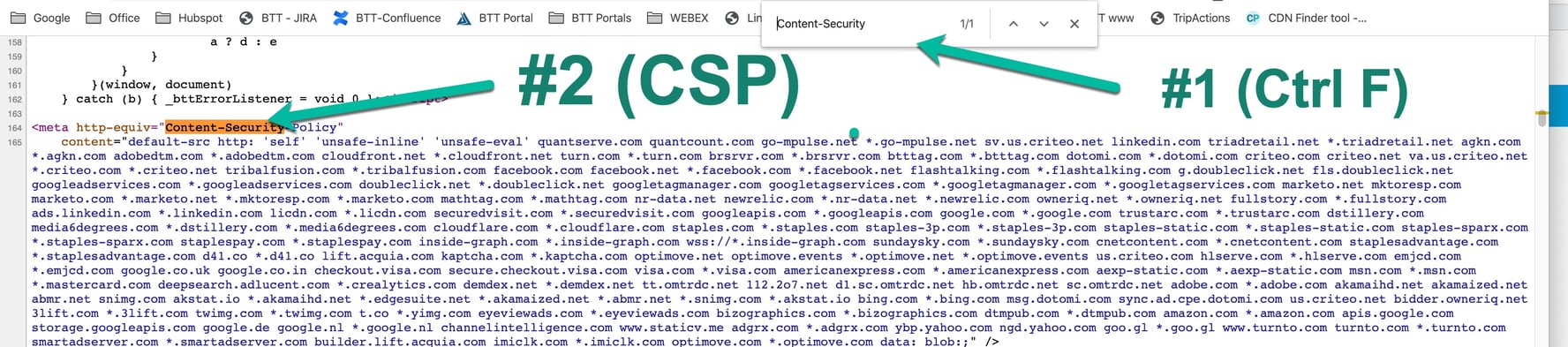 How to find out if a Site has a Content Security Policy (CSP) deployed